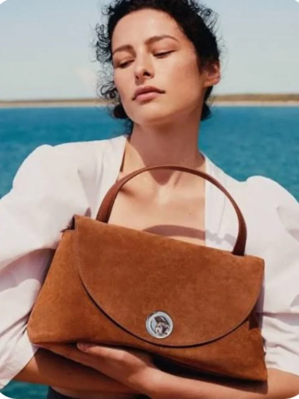 Coccinelle Satchel/Crossbody "LIKE NEW" - Picture 15 of 16